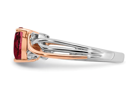14k Two-tone Rings Style RM6023 - Classique Jewelry Inc.