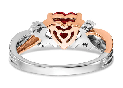 14k Two-tone Rings Style RM6023 - Classique Jewelry Inc.