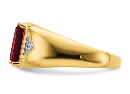 14k Yellow Gold Rings Style RM6658 - Classique Jewelry Inc.