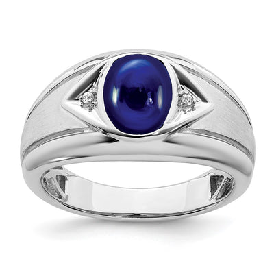 14K white gold diamond ring