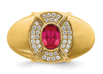 14k Yellow Gold Rings Style RM6660 - Classique Jewelry Inc.