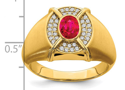 14k Yellow Gold Rings Style RM6660 - Classique Jewelry Inc.