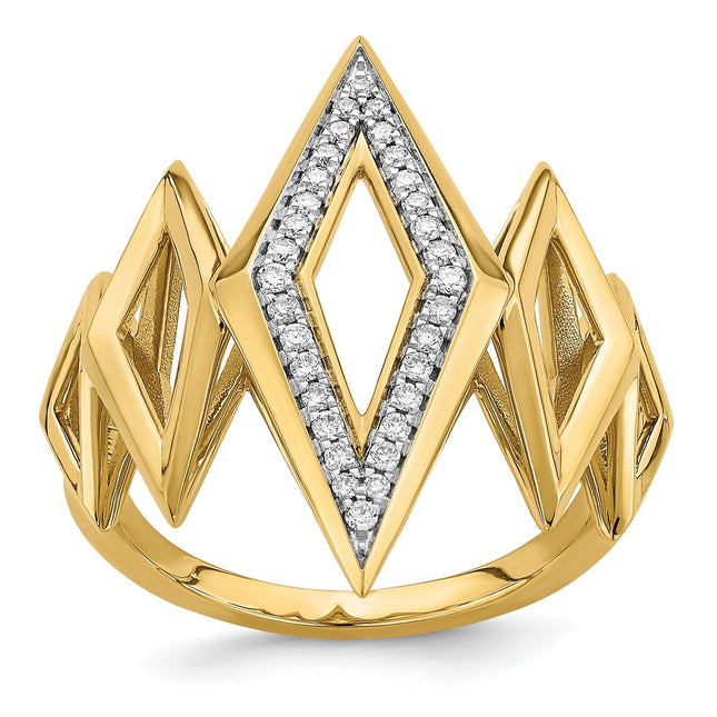 14k Yellow Gold Rings Style RM6823 - Classique Jewelry Inc.