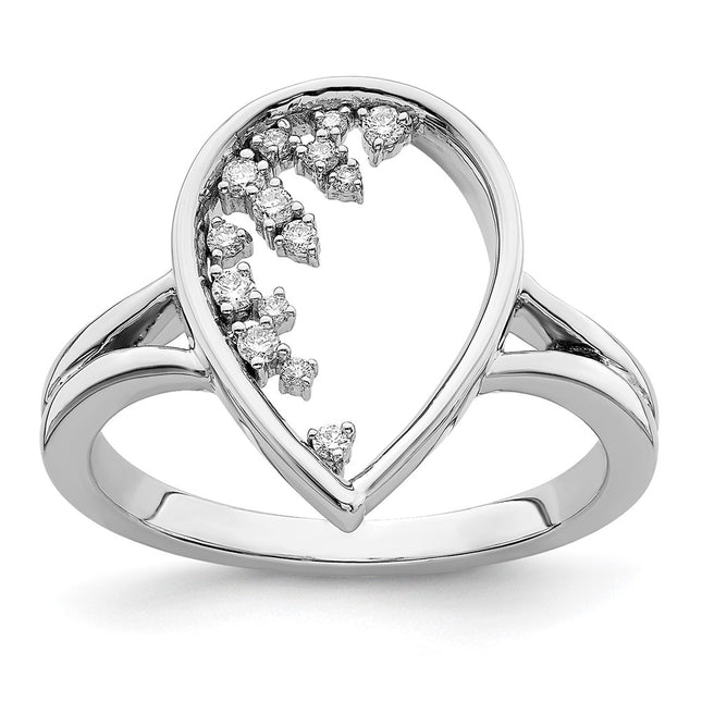 14k White Gold Rings Style RM6829 - Classique Jewelry Inc.