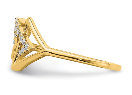 14k Yellow Gold Rings Style RM6834 - Classique Jewelry Inc.