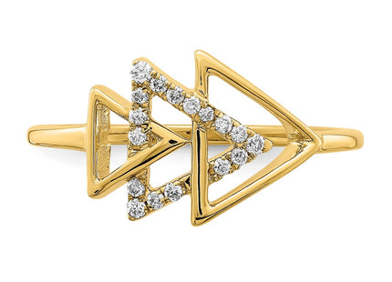 14k Yellow Gold Rings Style RM6834 - Classique Jewelry Inc.