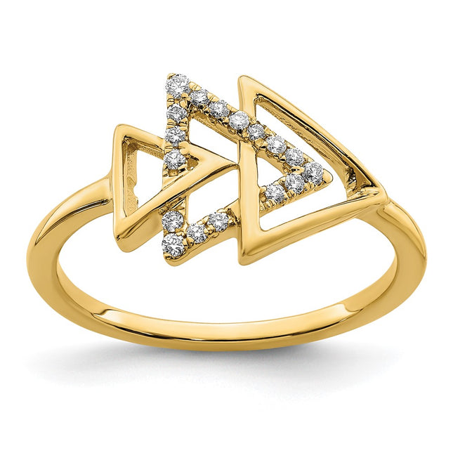 14k Yellow Gold Rings Style RM6834 - Classique Jewelry Inc.