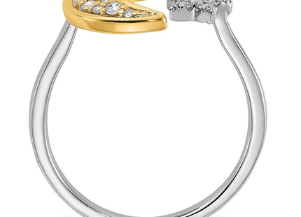 14k Two-tone Rings Style RM6849 - Classique Jewelry Inc.