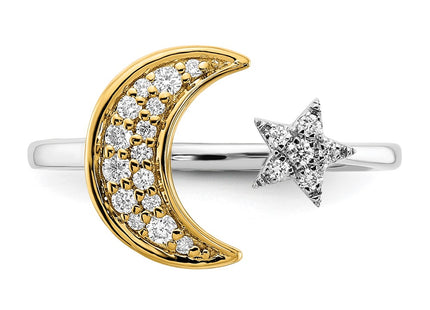 14k Two-tone Rings Style RM6849 - Classique Jewelry Inc.