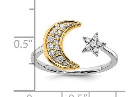 14k Two-tone Rings Style RM6849 - Classique Jewelry Inc.