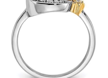 14k Two-tone Rings Style RM6851 - Classique Jewelry Inc.