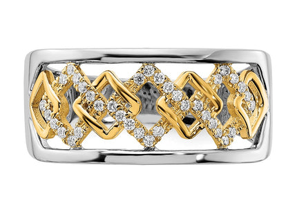 14k Two-tone Rings Style RM6862 - Classique Jewelry Inc.