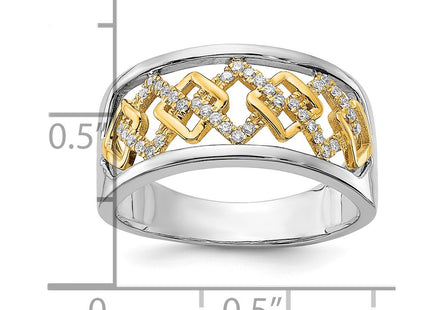 14k Two-tone Rings Style RM6862 - Classique Jewelry Inc.