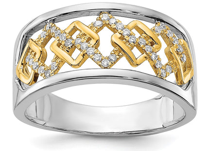 14k Two-tone Rings Style RM6862 - Classique Jewelry Inc.