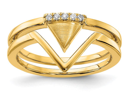 14k Yellow Gold Rings Style RM6865 - Classique Jewelry Inc.