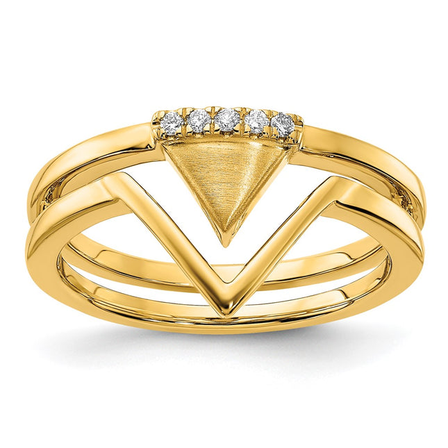 14k Yellow Gold Rings Style RM6865 - Classique Jewelry Inc.