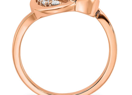14k Rose Gold Rings Style RM6869 - Classique Jewelry Inc.