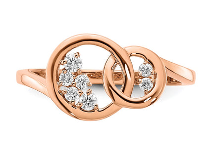 14k Rose Gold Rings Style RM6869 - Classique Jewelry Inc.
