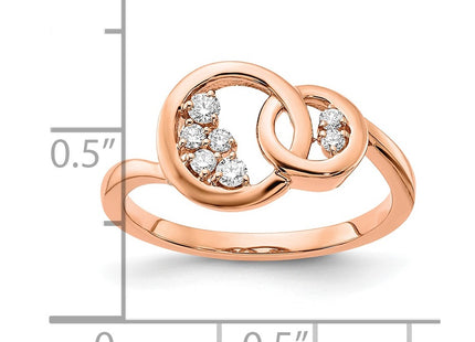 14k Rose Gold Rings Style RM6869 - Classique Jewelry Inc.
