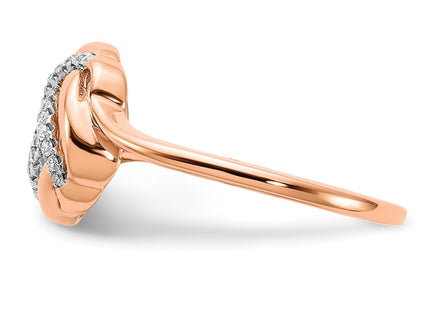 14k Rose Gold Rings Style RM6889 - Classique Jewelry Inc.