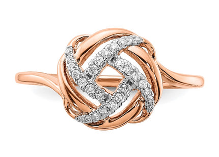 14k Rose Gold Rings Style RM6889 - Classique Jewelry Inc.