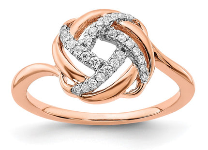 14k Rose Gold Rings Style RM6889 - Classique Jewelry Inc.
