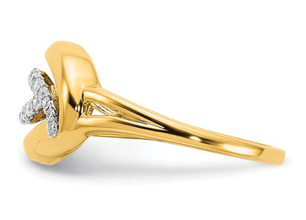 14k Yellow Gold Rings Style RM6890 - Classique Jewelry Inc.