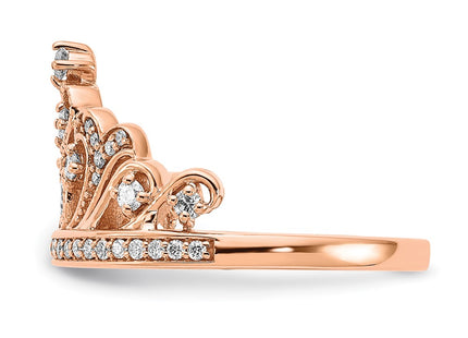 14k Rose Gold Rings Style RM6894 - Classique Jewelry Inc.