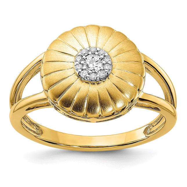 14k Yellow Gold Rings Style RM6902 - Classique Jewelry Inc.