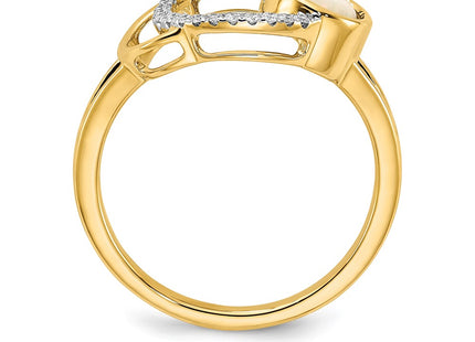 14k Yellow Gold Rings Style RM6908 - Classique Jewelry Inc.