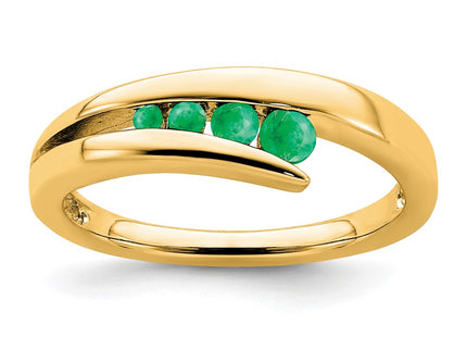 14k Yellow Gold Rings Style RM7112 - Classique Jewelry Inc.