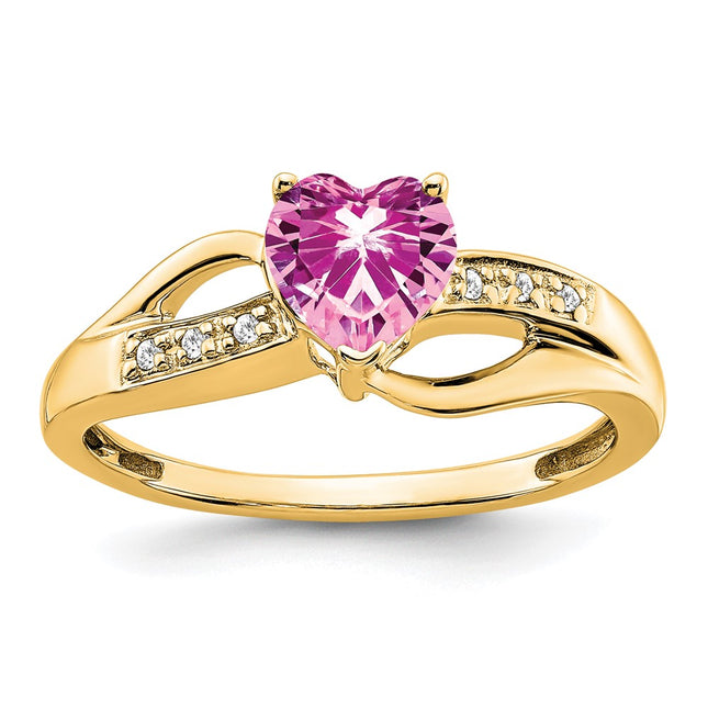 14k Yellow Gold Rings Style RM7152 - Classique Jewelry Inc.