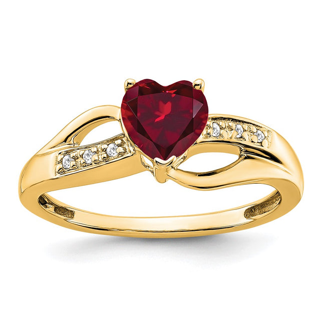 14k Yellow Gold Rings Style RM7152 - Classique Jewelry Inc.