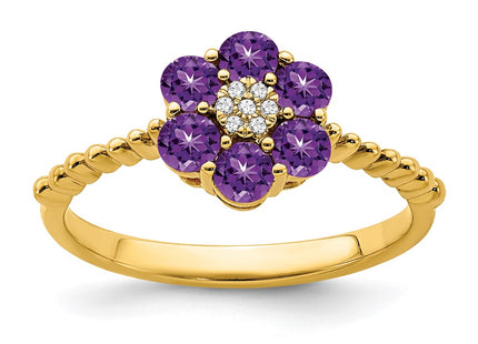 14k Yellow Gold Rings Style RM7191 - Classique Jewelry Inc.
