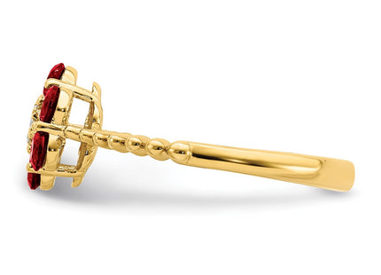 14k Yellow Gold Rings Style RM7191 - Classique Jewelry Inc.