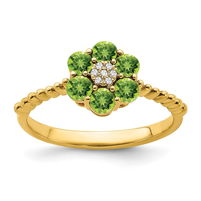 14k Yellow Gold Rings Style RM7191 - Classique Jewelry Inc.