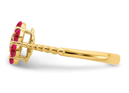 14k Yellow Gold Rings Style RM7191 - Classique Jewelry Inc.