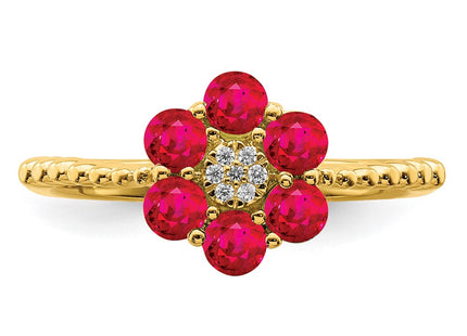 14k Yellow Gold Rings Style RM7191 - Classique Jewelry Inc.