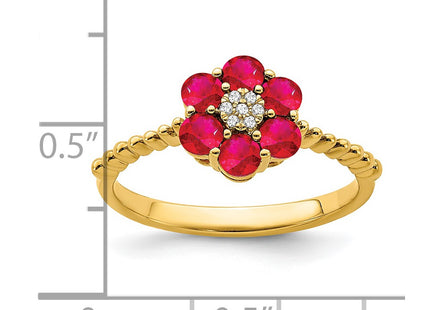 14k Yellow Gold Rings Style RM7191 - Classique Jewelry Inc.