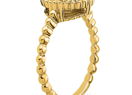 14k Yellow Gold Rings Style RM7202 - Classique Jewelry Inc.
