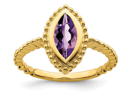 14k Yellow Gold Rings Style RM7204 - Classique Jewelry Inc.