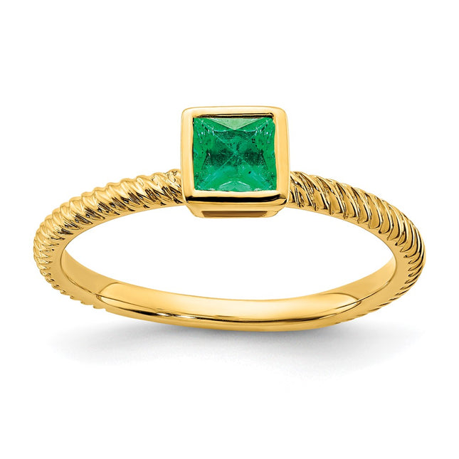 14k Yellow Gold Rings Style RM7230 - Classique Jewelry Inc.