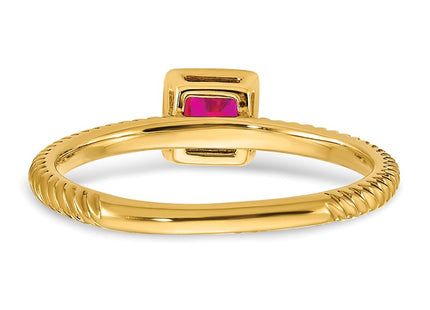 14k Yellow Gold Rings Style RM7230 - Classique Jewelry Inc.