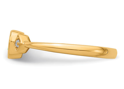 14k Yellow Gold Rings Style RM7234 - Classique Jewelry Inc.