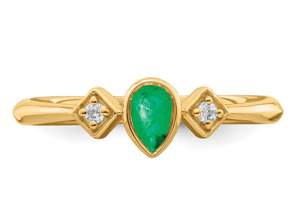 14k Yellow Gold Rings Style RM7234 - Classique Jewelry Inc.