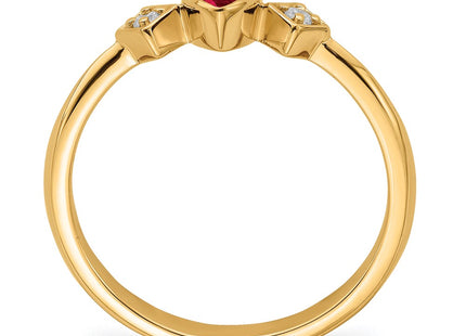 14k Yellow Gold Rings Style RM7234 - Classique Jewelry Inc.