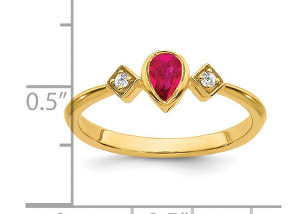 14k Yellow Gold Rings Style RM7234 - Classique Jewelry Inc.