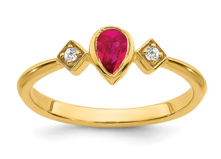 14k Yellow Gold Rings Style RM7234 - Classique Jewelry Inc.