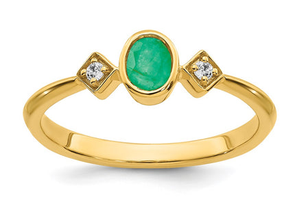 14k Yellow Gold Rings Style RM7235 - Classique Jewelry Inc.