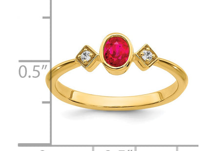 14k Yellow Gold Rings Style RM7235 - Classique Jewelry Inc.